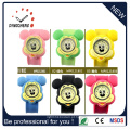 Bonito animal em forma de caixa de silicone slap assistir / fashion carton slap relógio com silicone wristband relógio (dc-687)